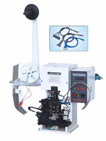 How to operate wire stripping and terminal crimping machine
