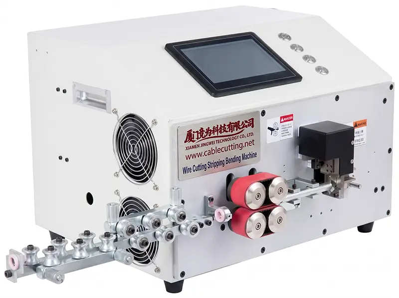 25mm² Wire Strip, Cut, and Bend Machine WPM-25-ZWJ with Video