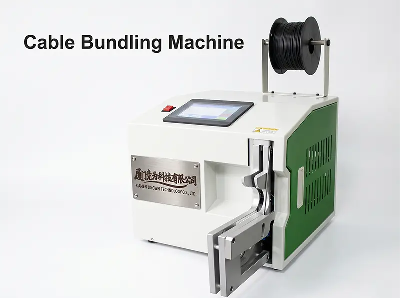 WPM-845D Cable Bundling Machine | Automated Wire Tying & Packing