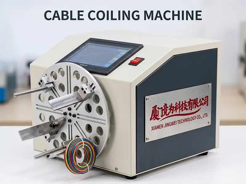 Cable Coiling Machine WPM-2009-L with Video Demonstration