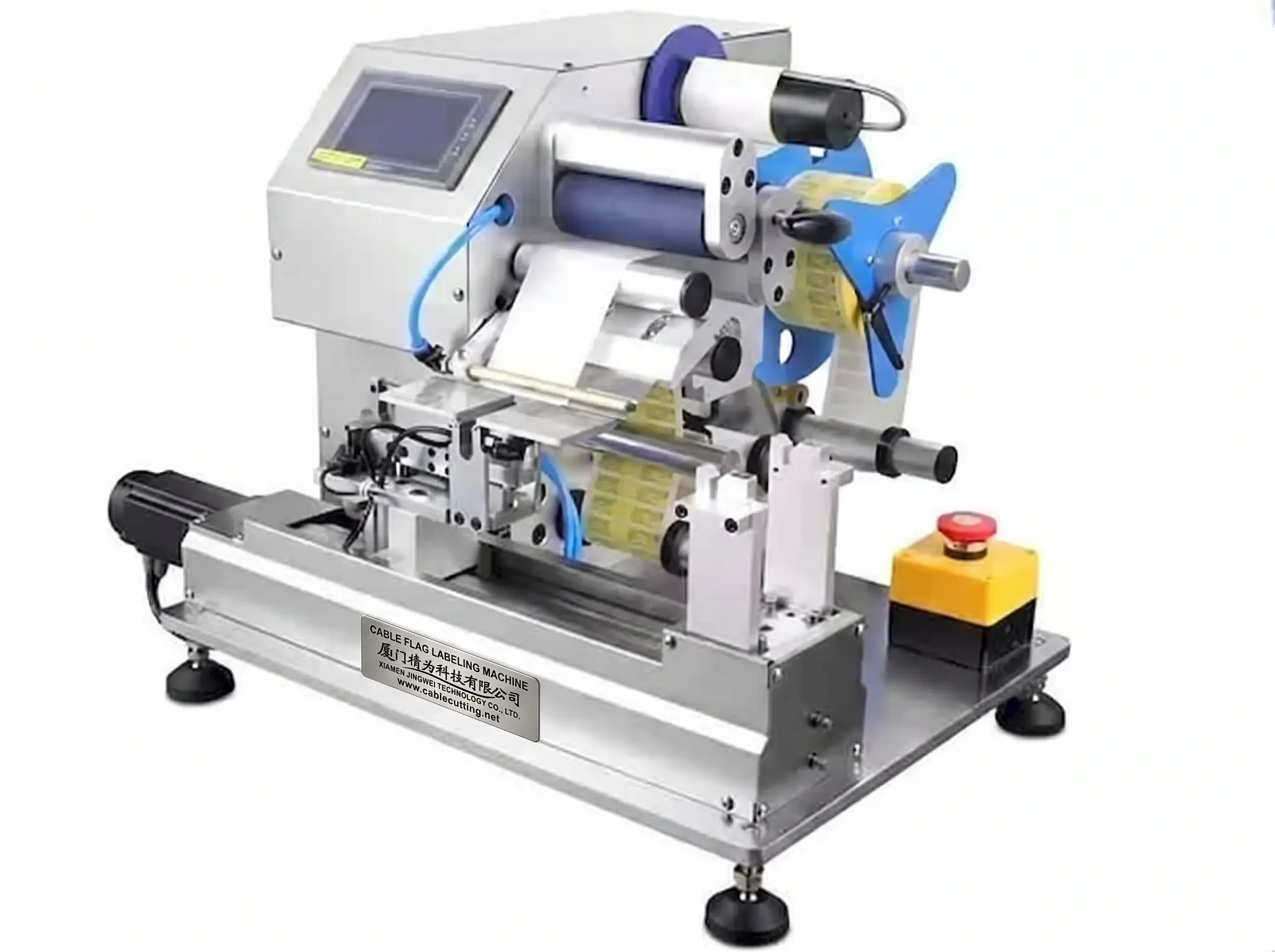 Cable Flag Labeling Machine WPM-60-C with Video Guide