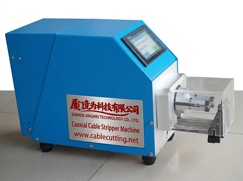 Coaxial Cable Stripping Machine WPM-28 with Video Guide
