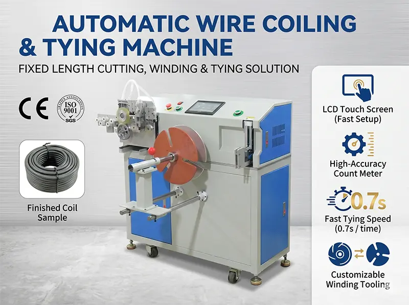 Fixed Length Cable Cutting and Binding Machine WPM-18-45