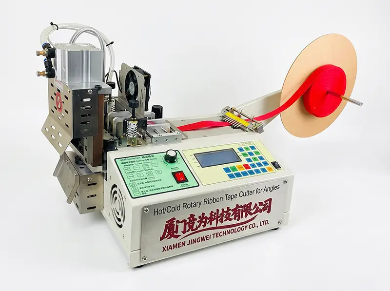Hot and Cold Rotary Ribbon Tape Cutter WPM-919-X with Video