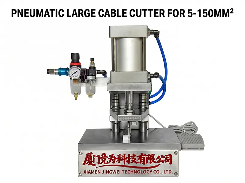 Large Square Pneumatic Cable Cutter WPM-5 for 150mm² Wires