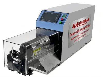 Semi-Automatic Coaxial Cable Stripping Machine for ø3-25mm WPM-25200 - Coaxial Cable Stripper