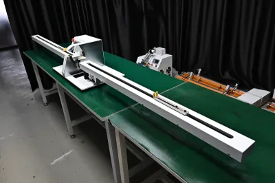 Tejp Lindningsmaskin + Dubbel-Side Tråd Drawing JW-303KL-1m Thumb