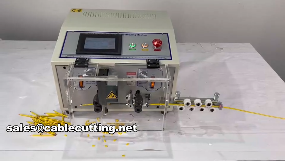 Touch Screen Automatic Wire Stripper Machine WPM-SDS with Video Guide