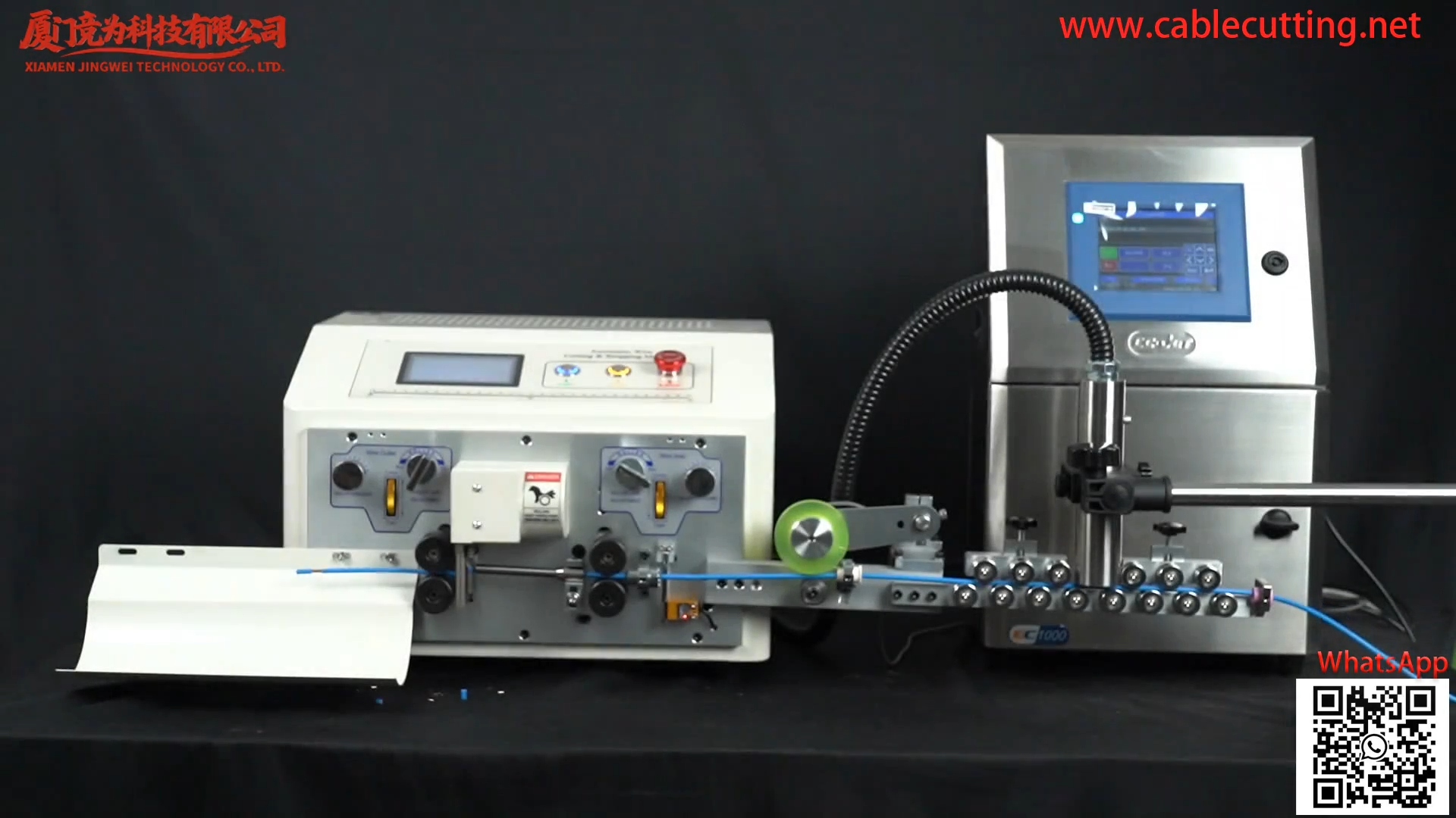 Wire Cut&Strip Machine With Ink-Jet Printer JW-WSCP