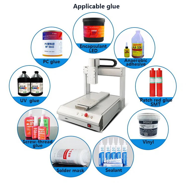 Automatic glue dispenser machine, Dispensing Machine, Plastisol Dispensing Robot, Uv Glue Dispenser