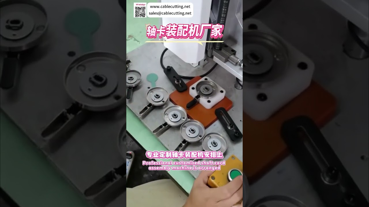 Shaft Circlip Assembly Machine Manufacturer Custom Precision Automated Equipment Solutions Line - Shorts
