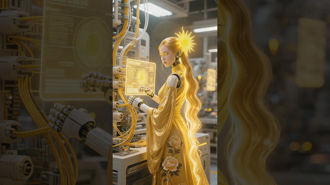 If this robot becomes your companion, will you like it? #cable #machine #factory