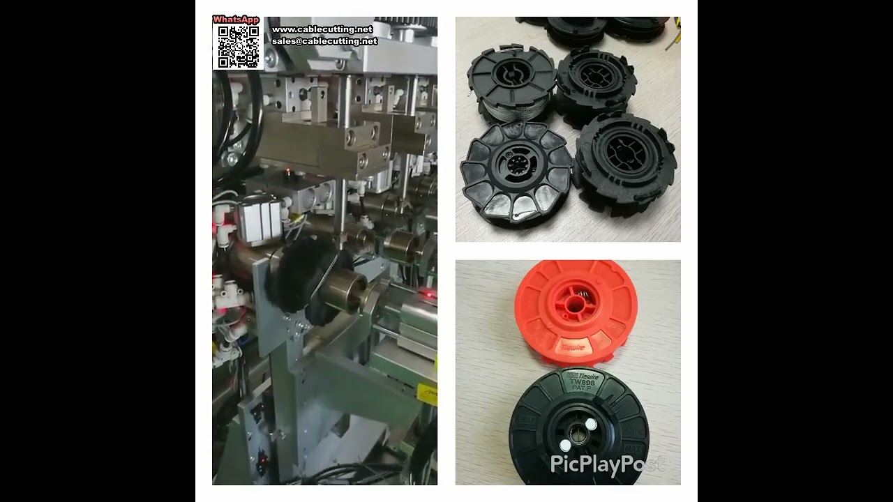 Advanced 6 Axis Automatic Winding Machine for Construction Rebar Tie Wire Spool - Shorts