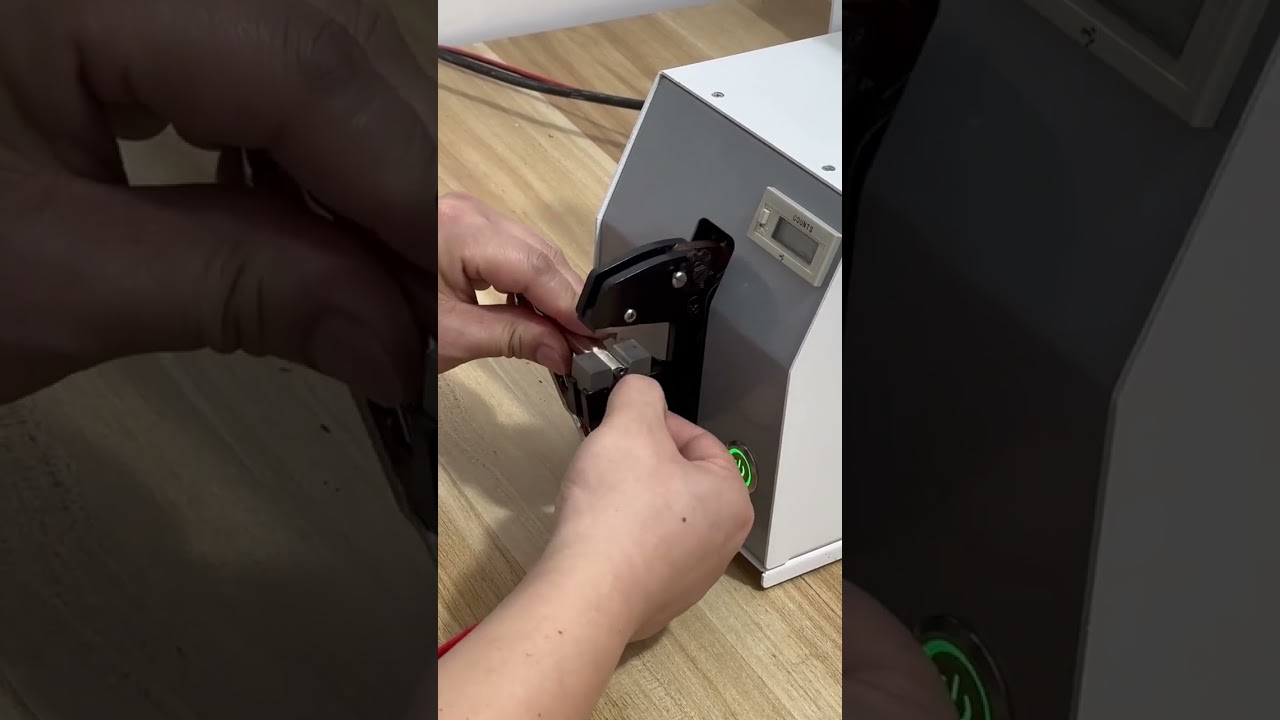 65EC Electric Terminal Crimping Machine Alligator Clip Crimping #factory #machine