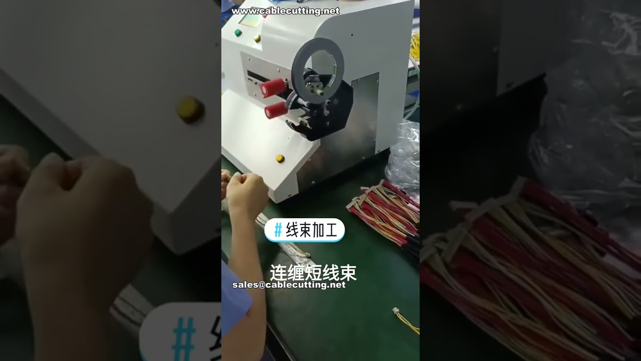 Continuous Taping Machine with Segmented Wrapping Function # Factory Real Shot