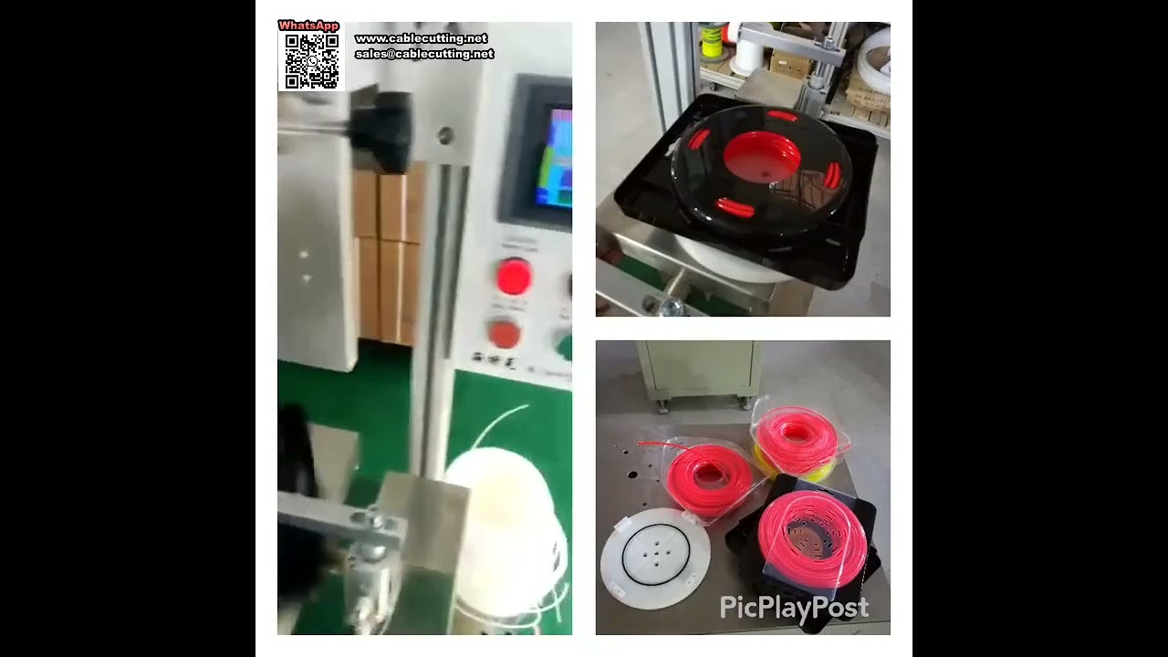 Professional Automatic Blister Winding Machine for Trimmer Line Production