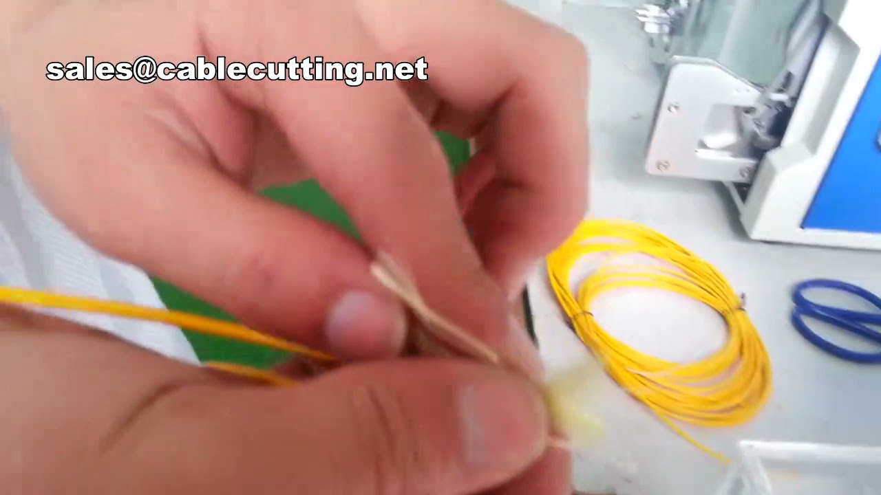 stripping fiber cable  fiber cable stripping  coax cables stripping machine
