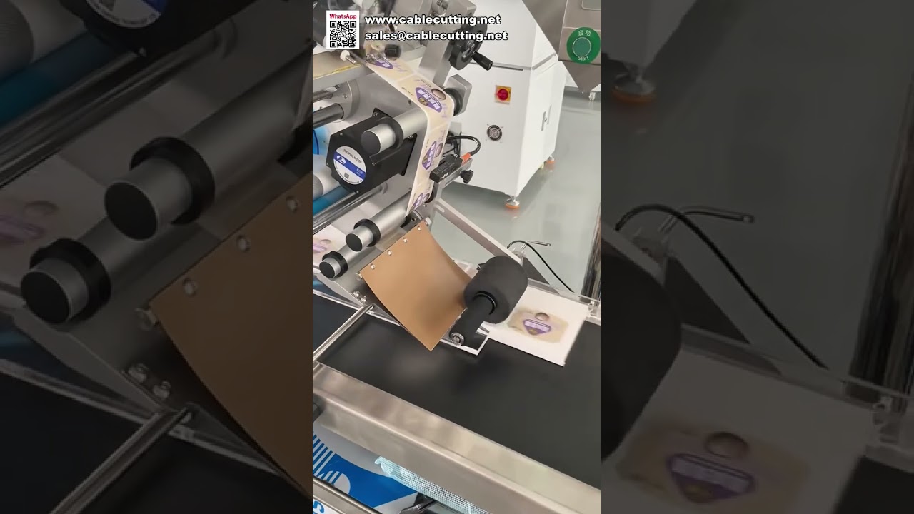 High Performance Automatic Flat Surface Labeling Machine Reliable Sticker Applicator for Industry