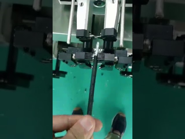 Semi automatic coaxial cable stripping machine