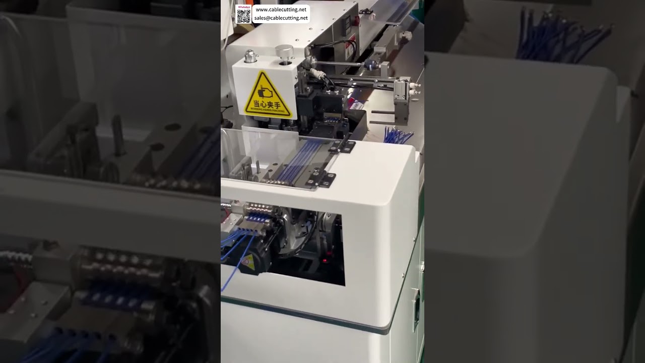 Translating 5 Wire Terminal Crimping & Tinning Machine  High Yield Dual Function Tool - Shorts