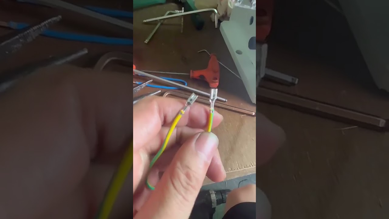 Super Silent 2-T OTP Semi-Automatic Electric Terminal Crimping Tool - Cable Wire Crimper