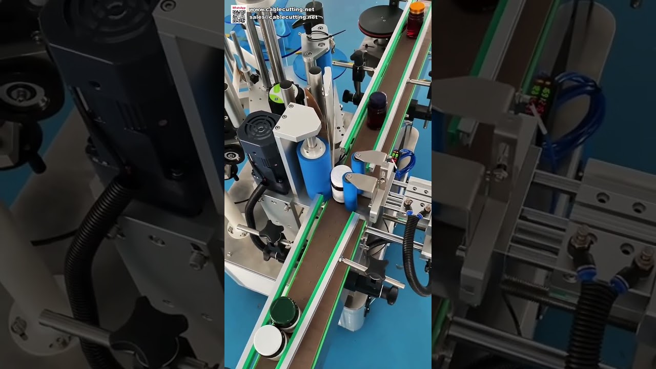 Standard Automatic Round Bottle Labeling Machine Reliable Sticker Applicator for Daily Chemical