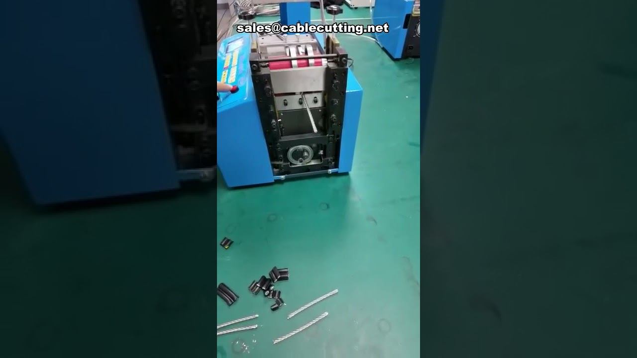 cutting machine cut 6mm steel rope