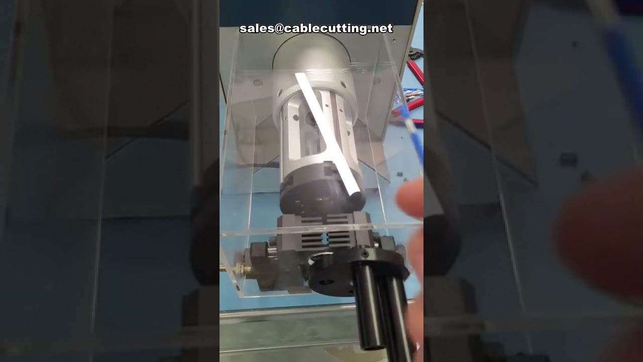 coax cable stripping machine small cable