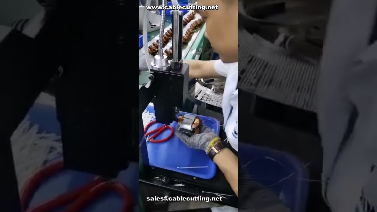 Automatic Cable Tie Machine for Stators # Wire Harness Automation Equipment