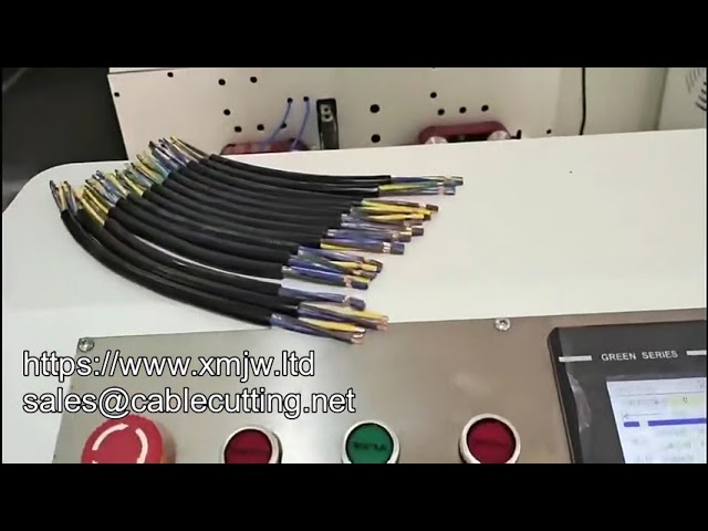 WPM Hot Selling Automatic Wire Cutting Machine Wire Stripping Machine Stripper For Power Cable Earth