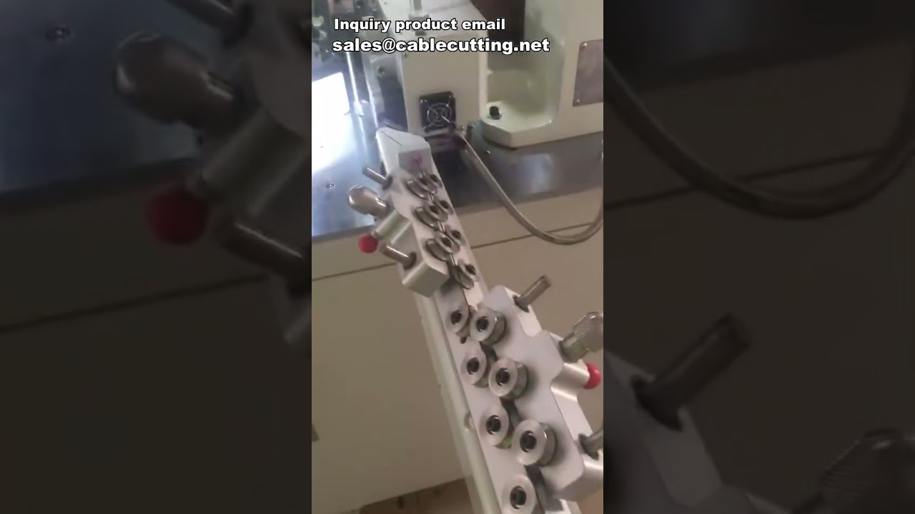 Automatic Wire Cutting Stripping and Crimping Machine for Terminal Processing