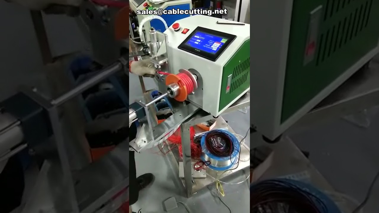 Meter counting winding machine  Measure wire metering winding and coiling machine