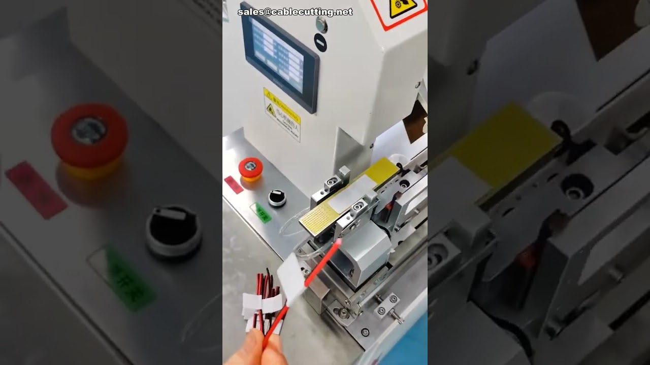 Economical Wire Fold Over Labeling Machine Closed Loop Screw Drive #factory #machine #diy
