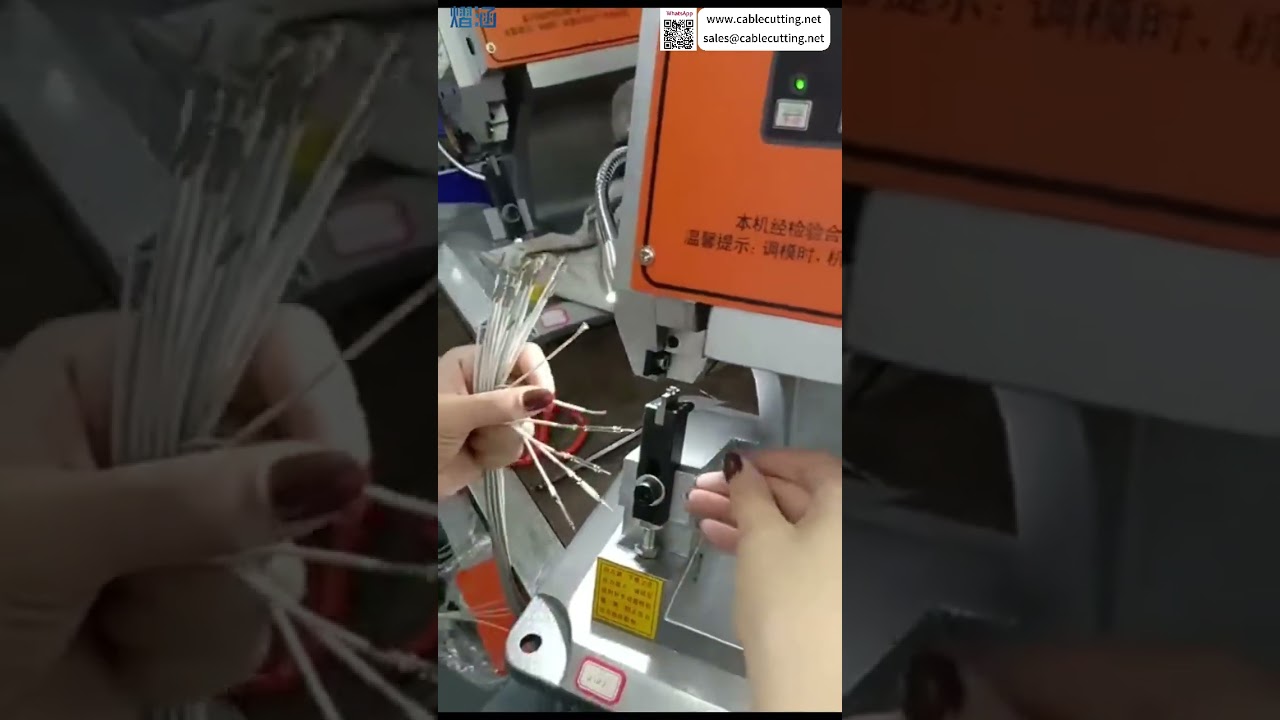 Ultra Quiet Copper Strip Crimping Machine Auto Production Factory Tools Operating Method