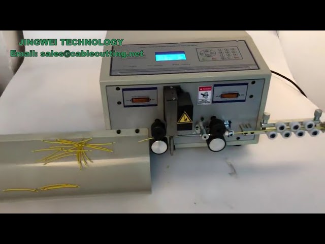 Automatic Cable Wire Stripping Machine For Cutting and Stripping Wires Automatic Wire Cutting And St