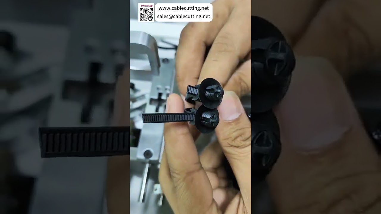 Special Shaped Cable Tie Bundling Machine With Adjustable Tension and Tail Length Control - Shorts