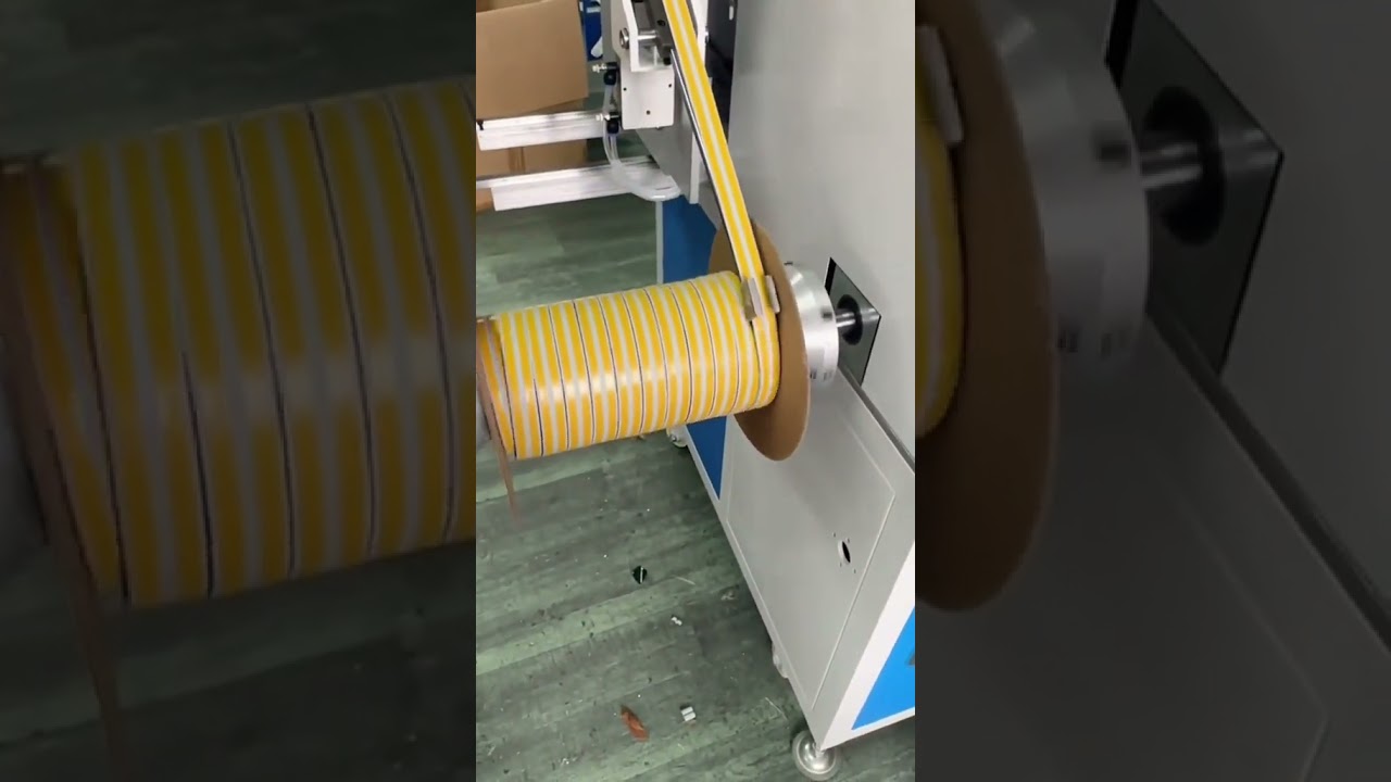 Efficient Metering & Coiling of Rubber Strips