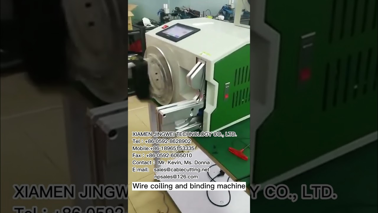 Wire Coiling And Binding Machine