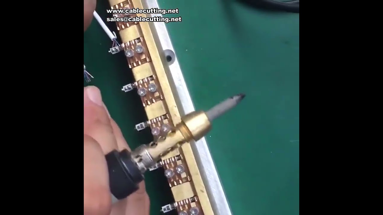 612-A High-Speed Terminal Welding Machine, 220V 160W Adjustable Earphone Pin Welder