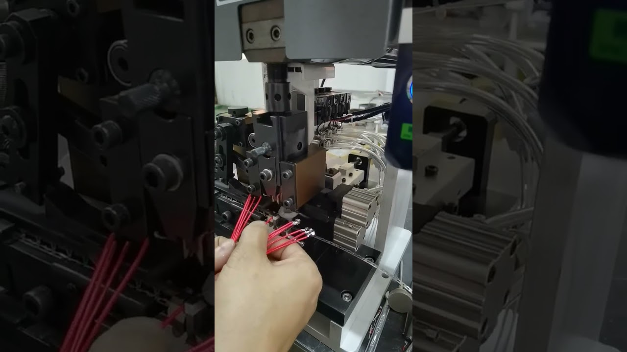 Wire Stripping and Crimping Machine for VH Terminals | Factory Automation Tool