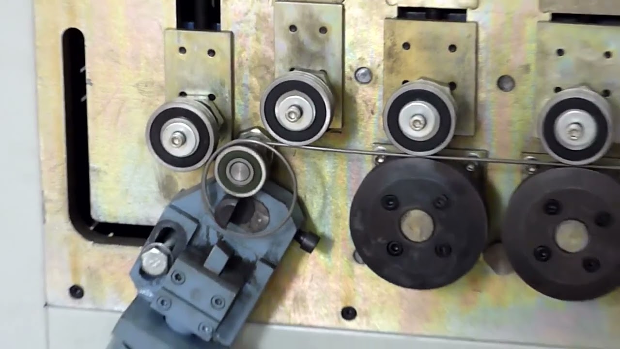 automatic hydraulic stainless steel rope ringing machine DQ2-8