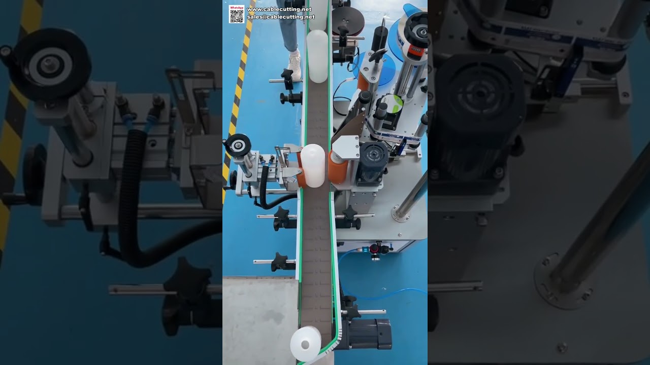 Solve Manual Labeling Problems Automatic Sticker Labeling Machine for Efficient Packaging