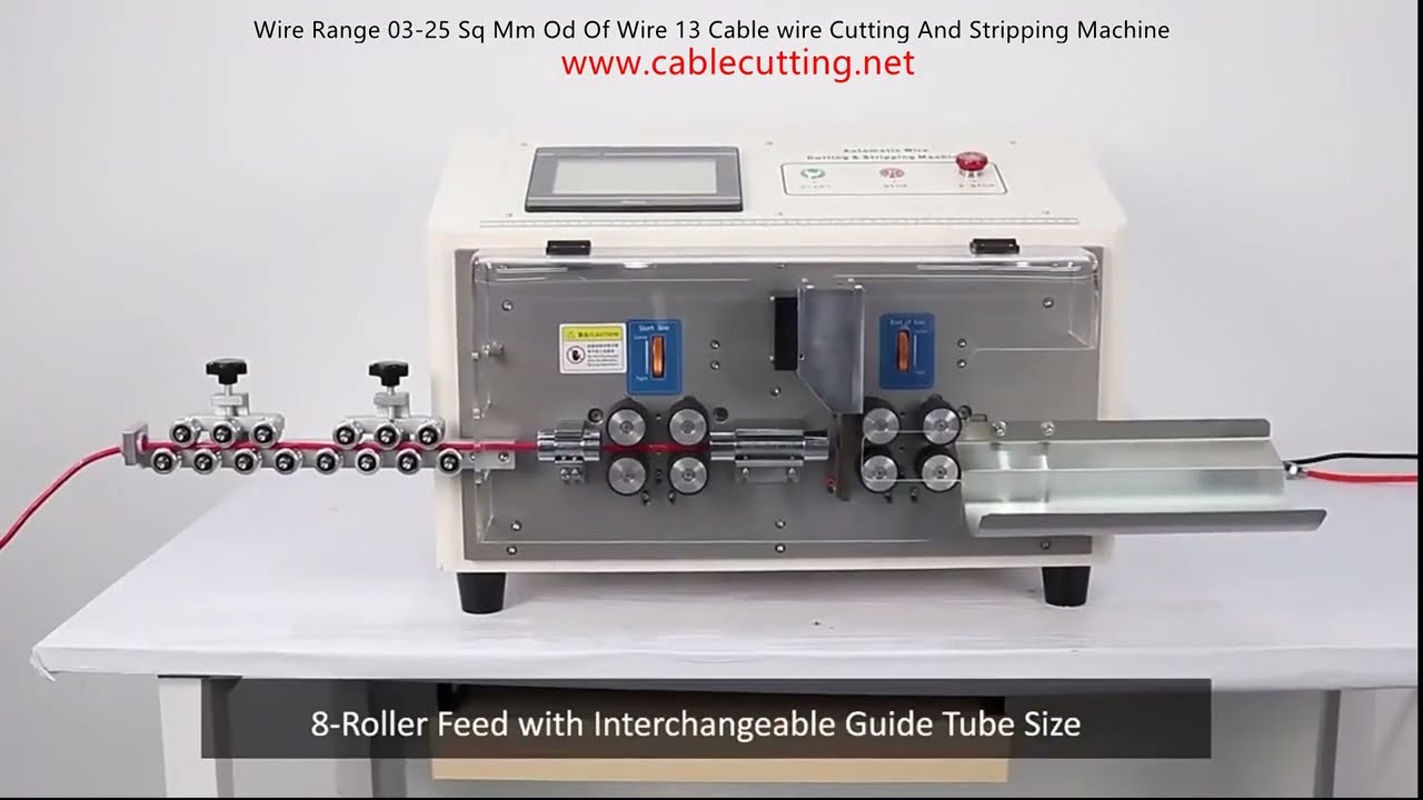 Wire Range 03 25 Sq Mm Od Of Wire 13 Cable wire Cutting And Stripping Machine