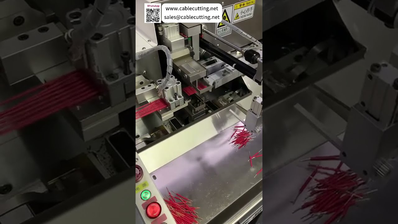 Integrated Automatic Wire Cutting Stripping Twisting and Tin Soldering Machine Equipment Tool - Shorts