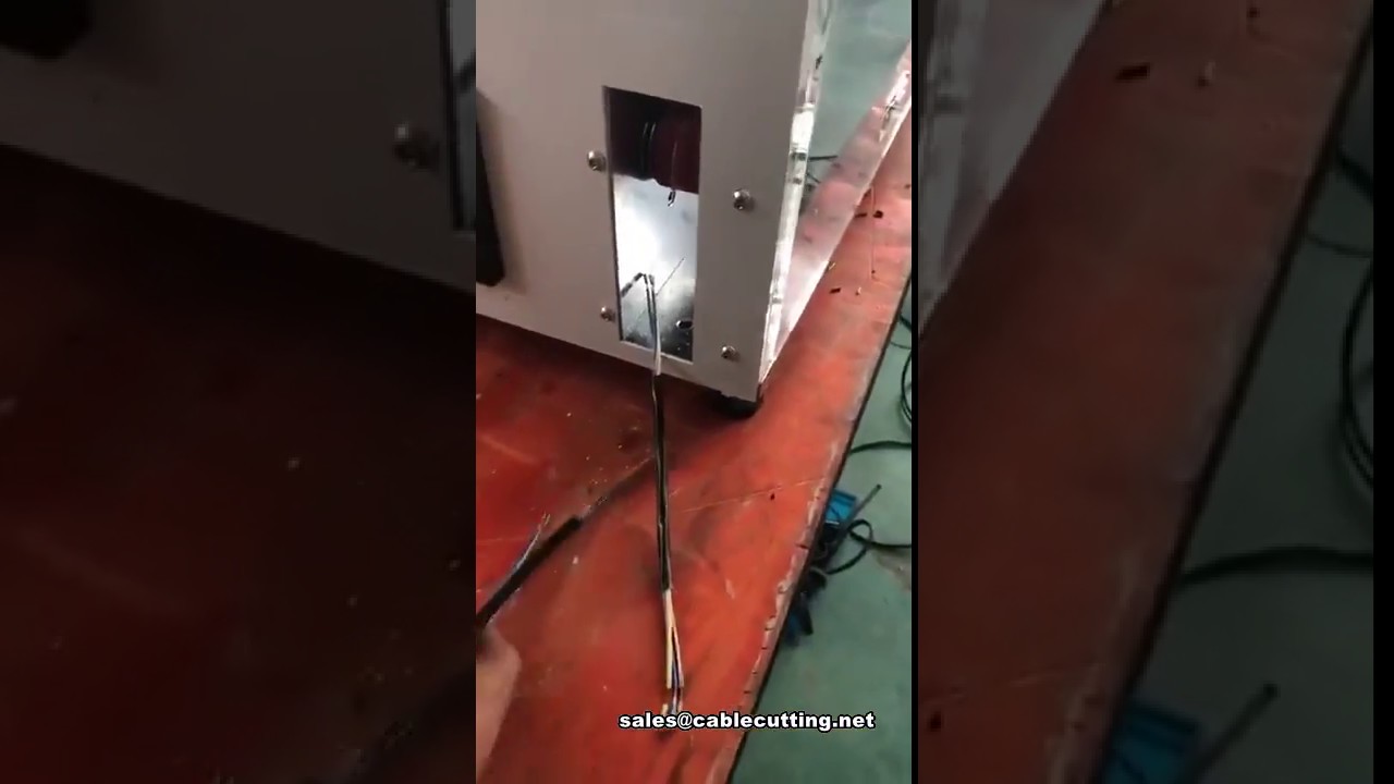 Automatic sheath cable stripping machine, double layers stripping machine