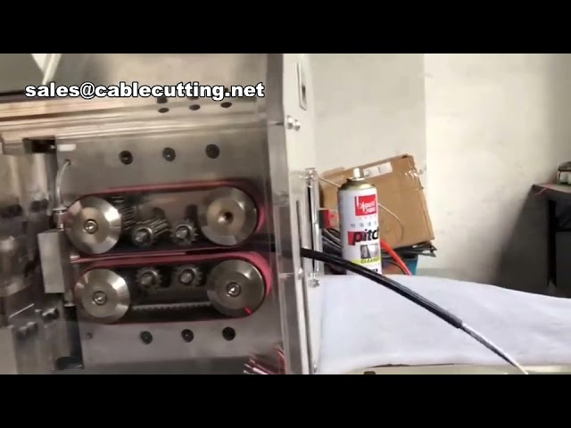 Four core Wire Stripping Cutting Machine,Automatic Multi Cores Wire Ends Stripping Machine,Electrica