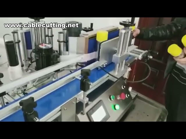 Automatic Desk Type Round Jars Cans Labeller,Small Round Bottles Labeling Machine,Desktop Full Autom