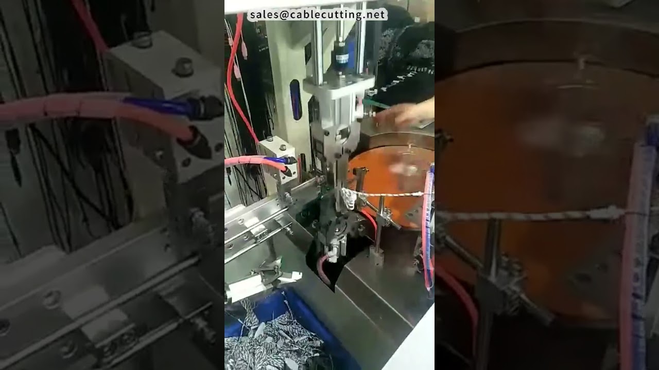Fully Automatic Wire Winding and Tying Machine Demo Operator Loads Wire Only