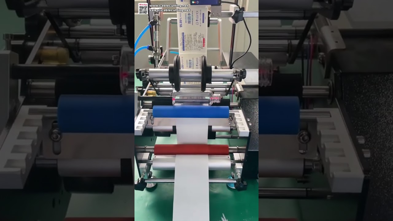 Economic Semi Automatic Round Bottle Labeling Machine Ideal for Small Business and Low Volume