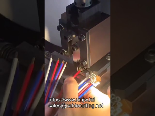 Automotive Strip Terminal Crimping Machine For Jst Molex And Other Brand Terminals